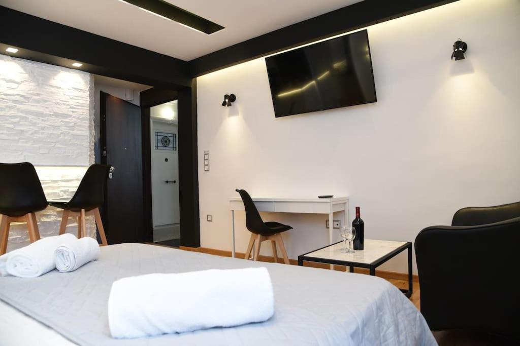 Syntagma Square, 30Sqm Nikis Luxurious Studio Athene Buitenkant foto
